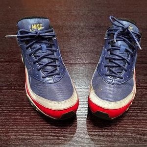 Men’s Nike airmax 97’s red/blue size 10
